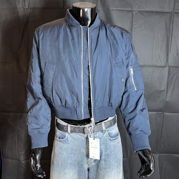 Zara men’s cropped ma1 bomber jacket - Picture 6 of 6